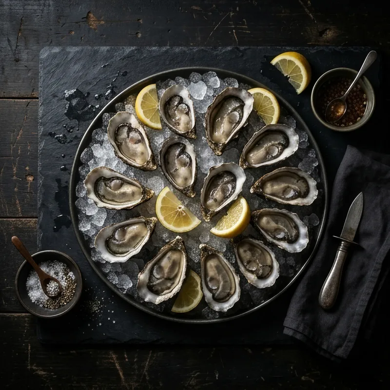 Oysters On Ice