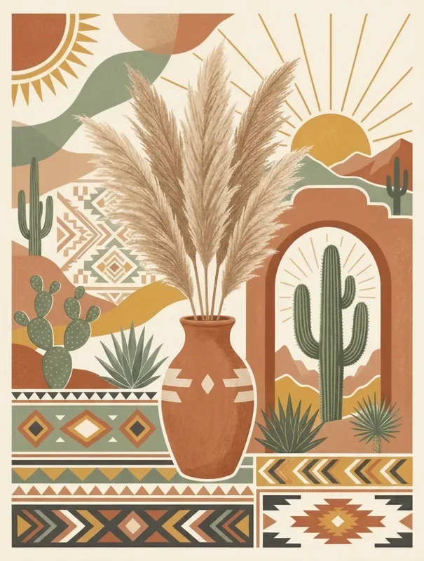 Pampas & Terracotta