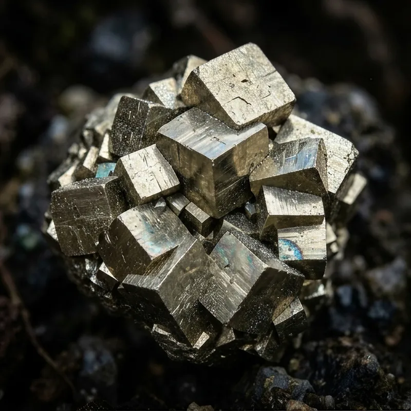 Pyrite Cubes
