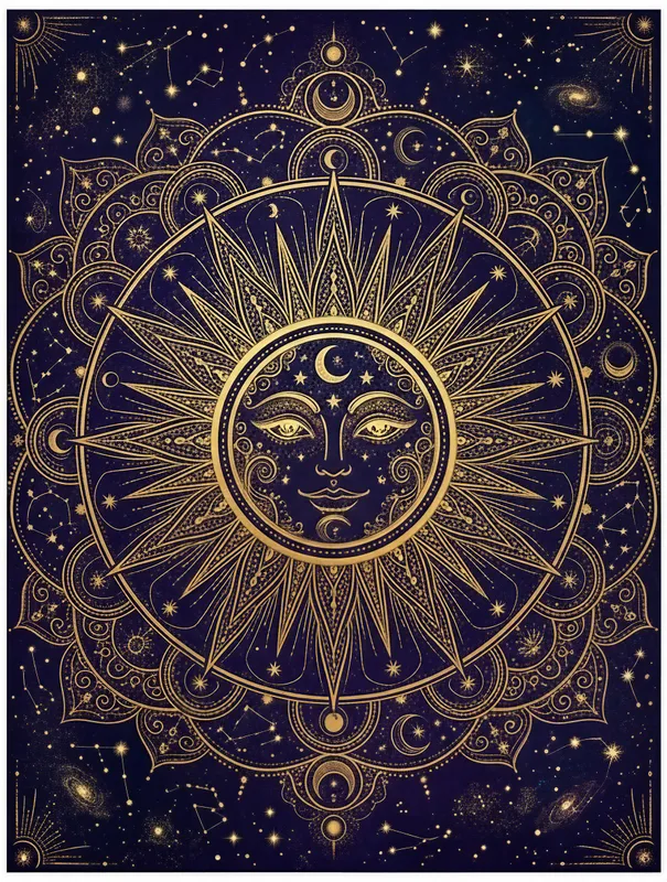 Celestial Sun Mandala