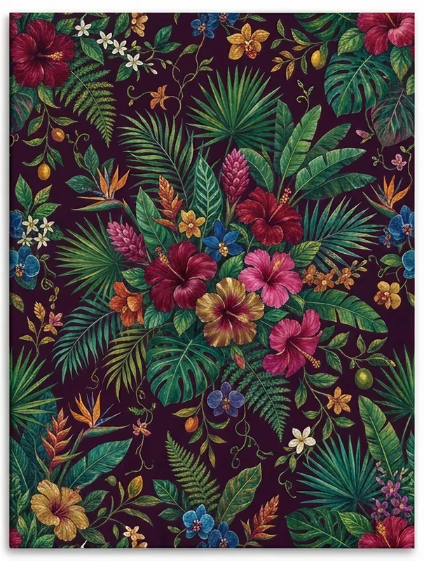 Plum Hibiscus