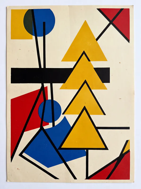 Yellow Triangle Stack