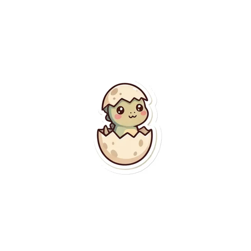 Baby Dino Hatchlings Magnet 5
