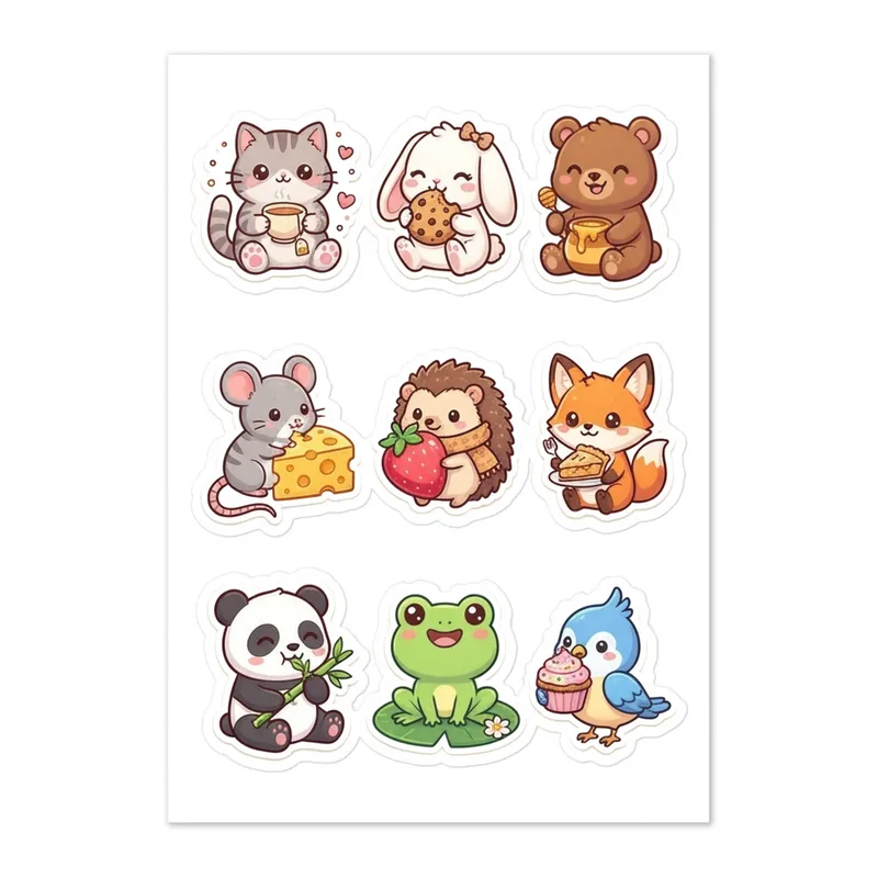 Cozy Tea Time Sticker Sheet