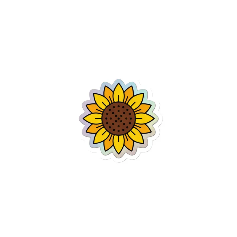 Y2K Groovy Flowers Magnet 5
