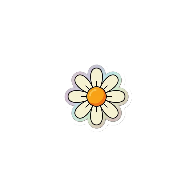 Y2K Groovy Flowers Magnet 3
