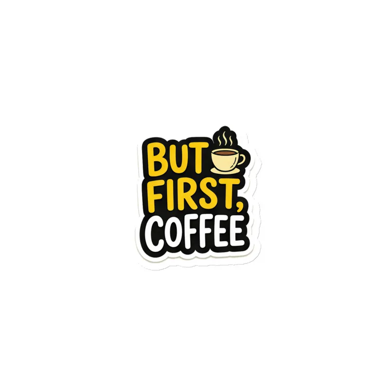 Coffee Mood Meme Magnet 3