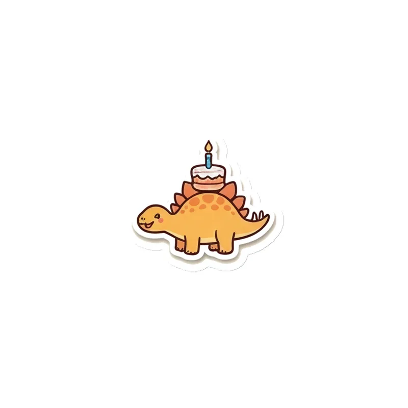 Dino Party Magnet 4