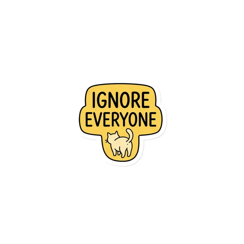 Cat Energy Meme Magnet