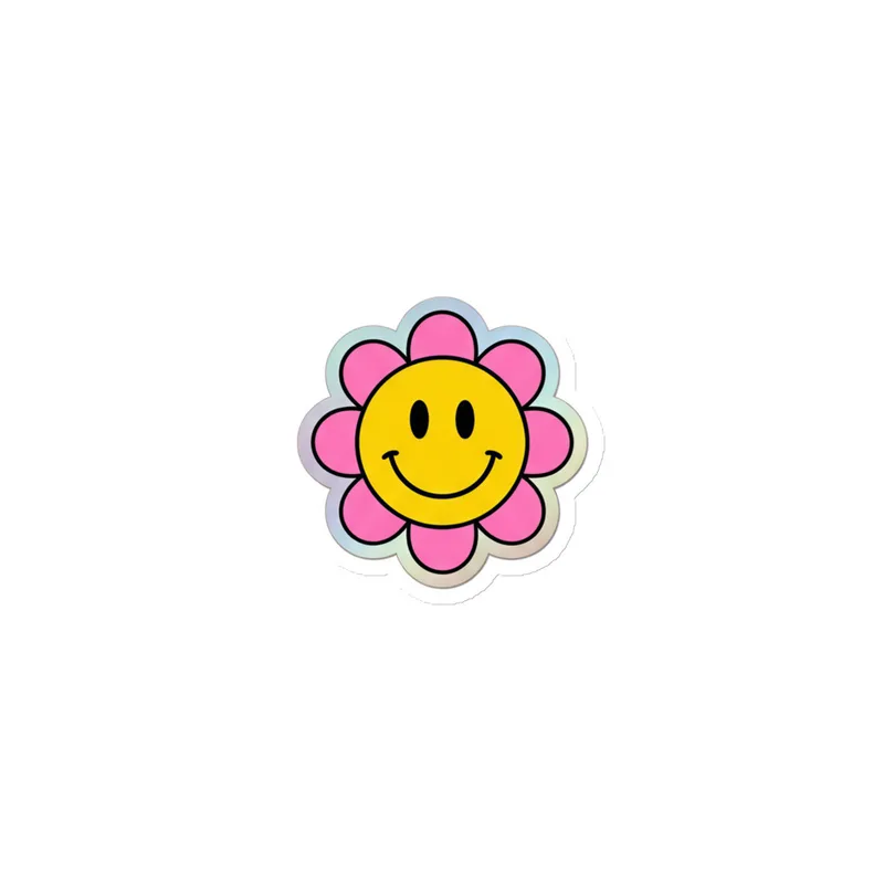 Y2K Groovy Flowers Magnet 2