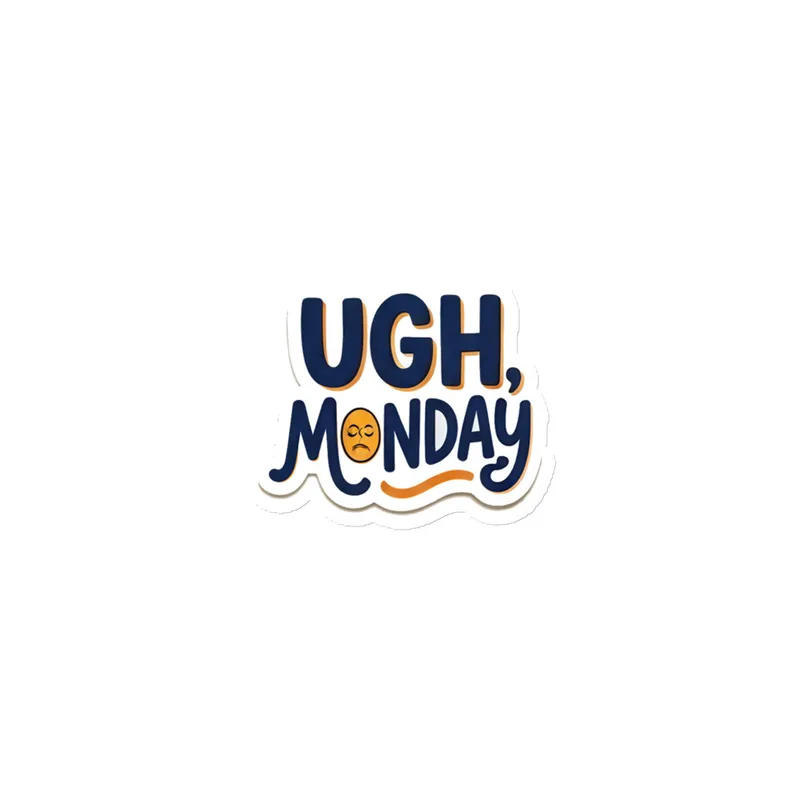 Monday Energy Meme Magnet 2