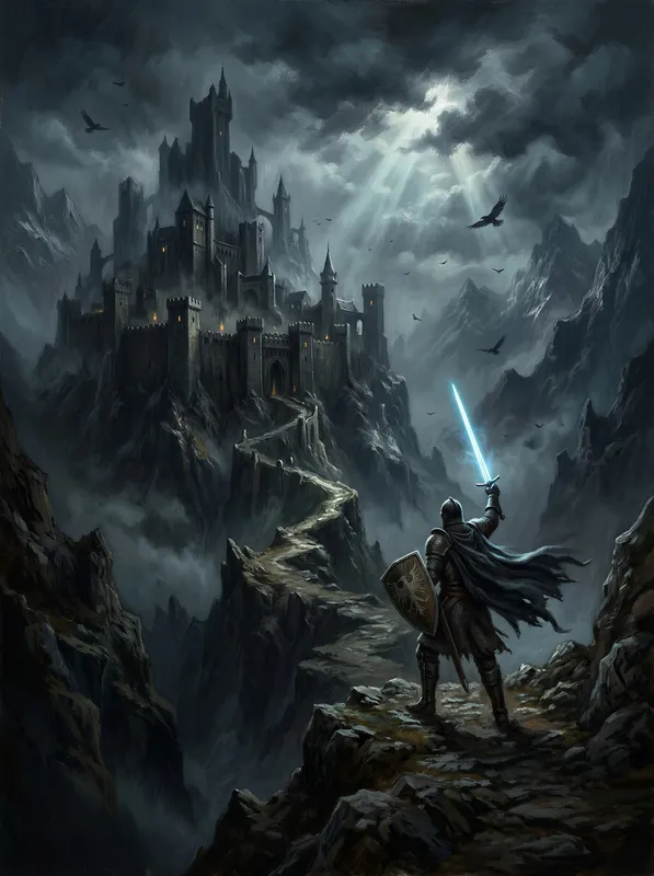 The Glowing Blade
