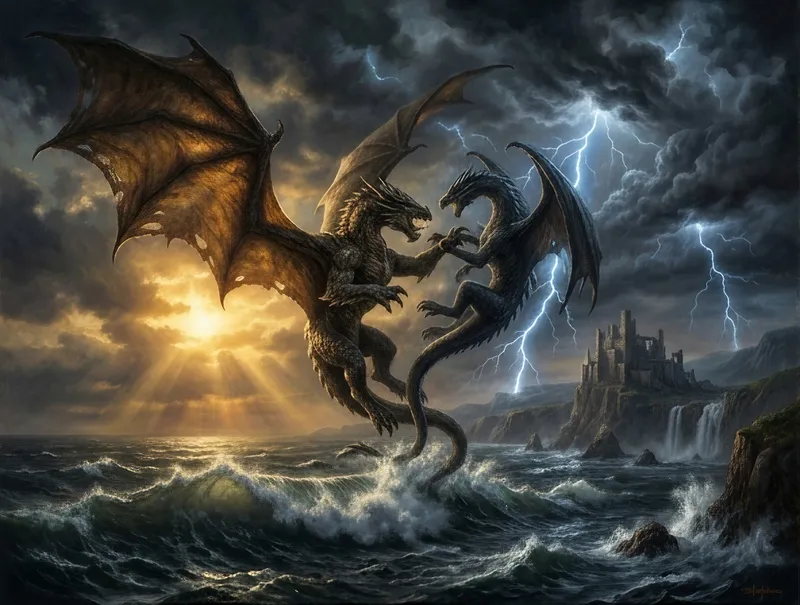 Storm Dragons Clash