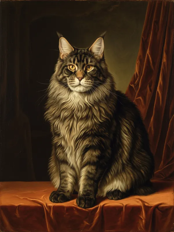 Maine Coon Portrait