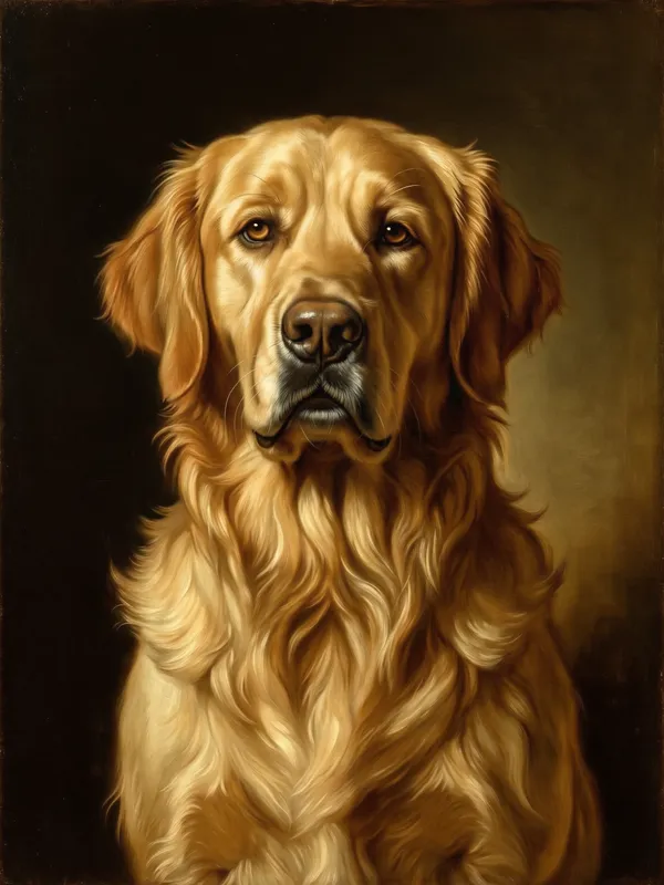 Golden Retriever Portrait