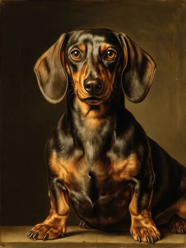 Dachshund Portrait