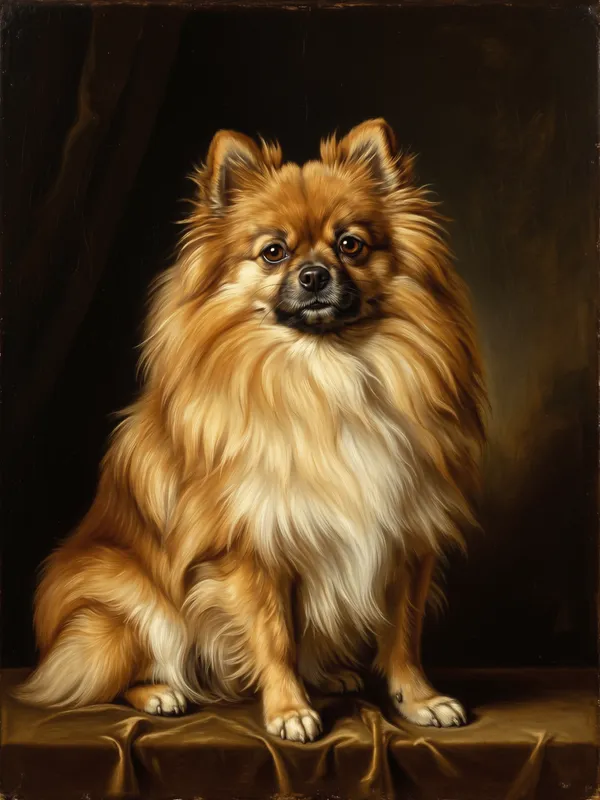 Pomeranian Portrait