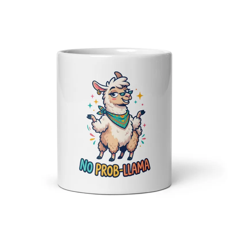 No Prob Llama Mug