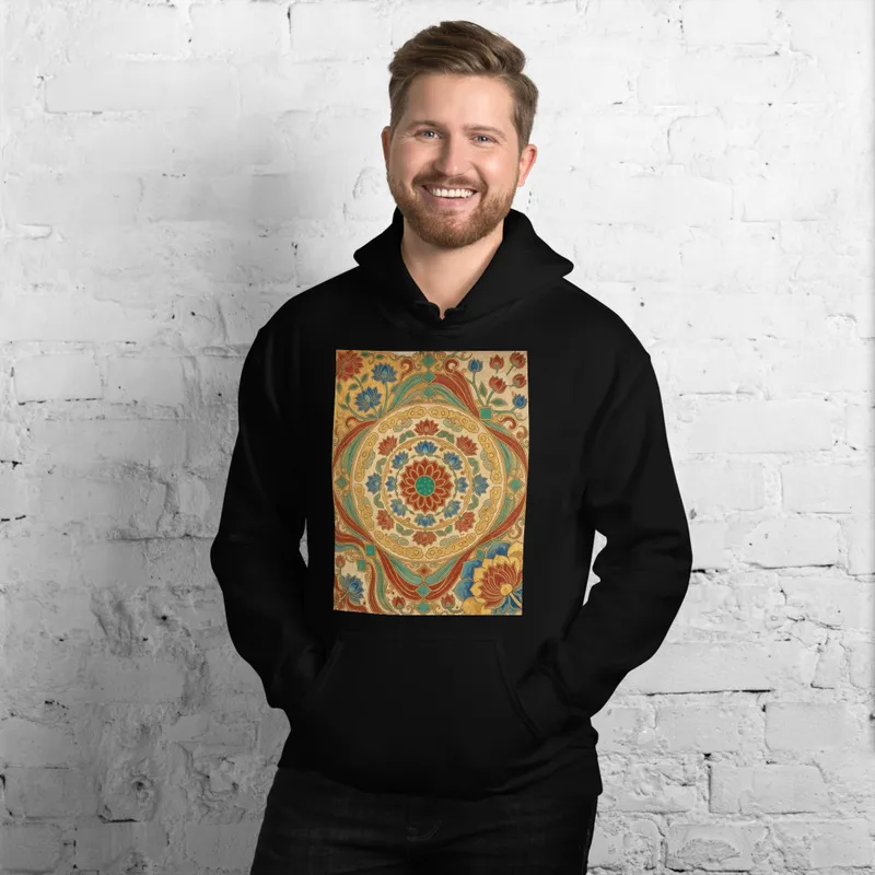 Lotus Caisson 藻井 Hoodie