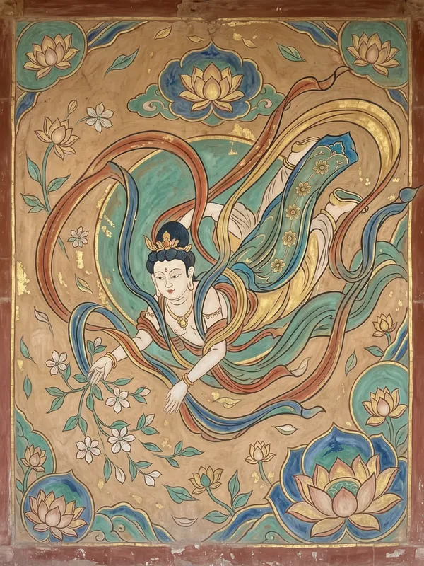 Flying Apsara 飞天
