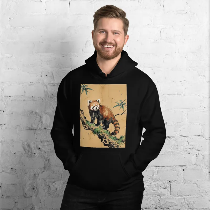 Little Red Panda Hoodie