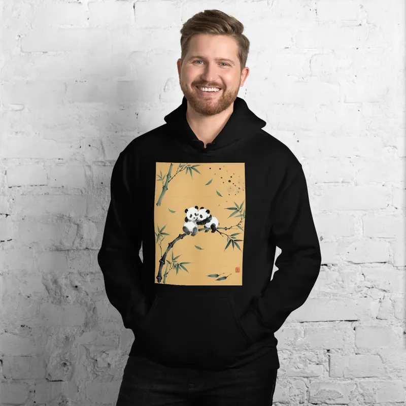 Panda Hug Hoodie