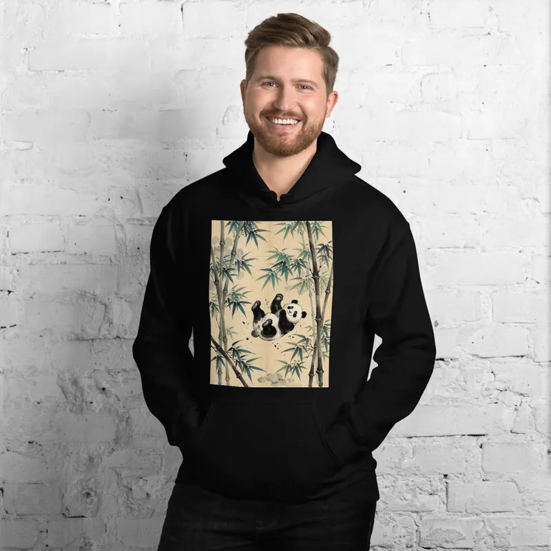Tumbling Panda Cub Hoodie