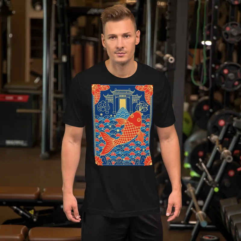 Leaping Koi 鲤跃龙门 Tee