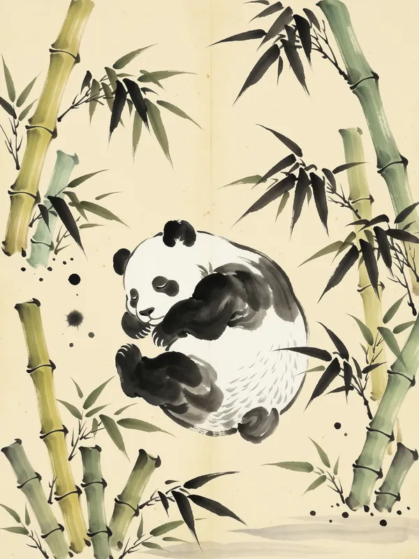 Napping Panda