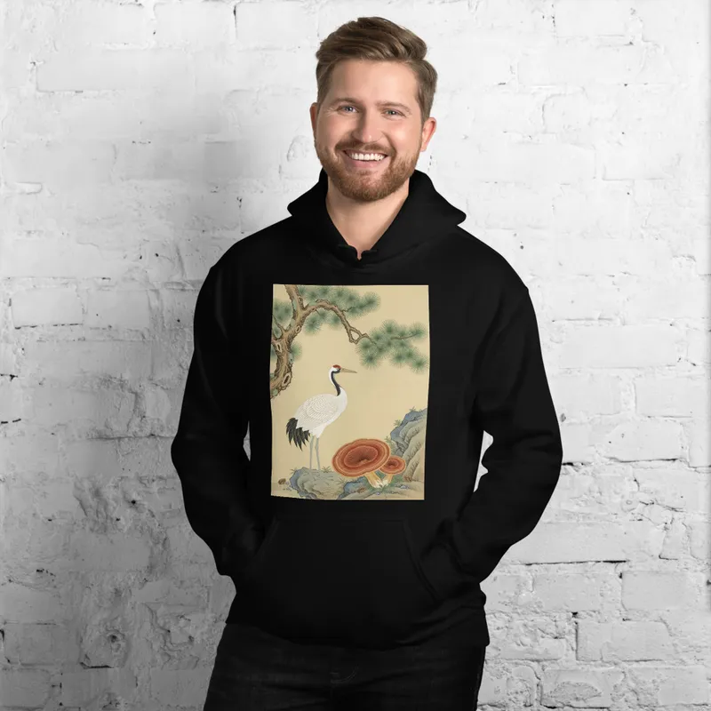 Crane & Pine 仙鹤 Hoodie