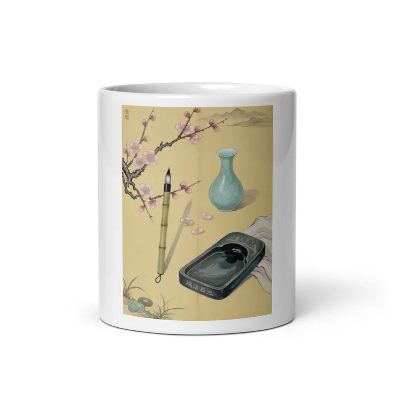 The Four Treasures Mug