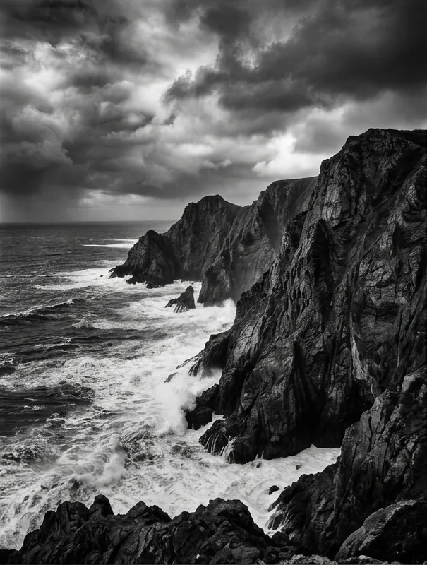 Rugged Coastal Cliffs