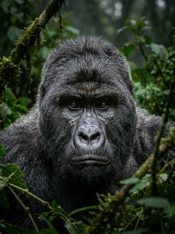 Mountain Gorilla Portrait