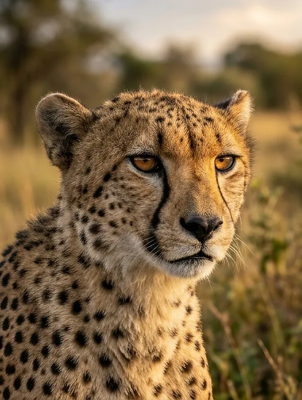 Cheetah Portrait